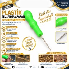 Torna Türk Plastik Saplı Kuyumcu Tel Sarma Iğnesi