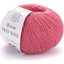 Yarnart Silky Wool Narçiçeği Ince Yumuşak El Örgü Ipi 332