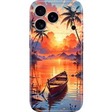 Senada iPhone 17 Pro / 18 Pro Kılıf Desenli Baskılı Tpu Rubber Kapak Silikon Hadi Tatile