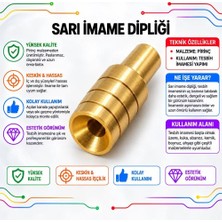 Torna Türk Imame Dayama Büyük – Tesbih imame Dipçiği 12 mm büyük boy