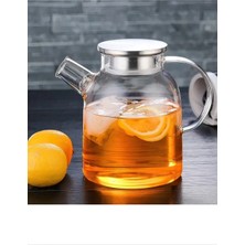 Pileli Store Çelik Kapaklı Borosilikat Cam Demlik 1500ML ROYALEKS-CM-2003