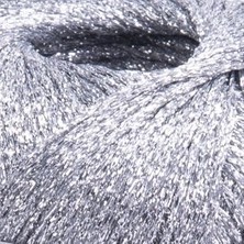 Yarnart Sparkle Gri Metalik Simli El Örgü Ipi 1300