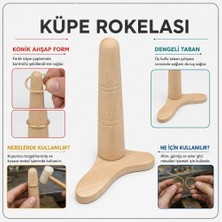 Torna Türk Küpe Çalışma Malafası – Ahşap Küpe Şekillendirme Aparatı