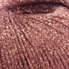 Yarnart Sparkle Turuncu Metalik Simli El Örgü Ipi 1348