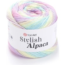 Yarnart Stylish Alpaca Renkli El Örgü Ipi 7707
