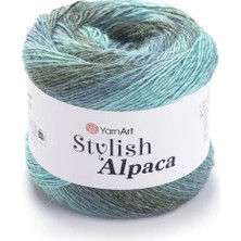 Yarnart Stylish Alpaca Renkli El Örgü Ipi 7720