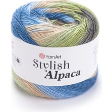 Yarnart Stylish Alpaca Renkli El Örgü Ipi 7712