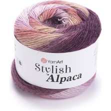 Yarnart Stylish Alpaca Renkli El Örgü Ipi 7715