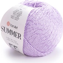 Yarnart Summer Eflatun Pamuklu Merserize El Örgü Ipi 43