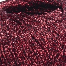 Yarnart Sparkle Kırmızı Metalik Simli El Örgü Ipi 1345