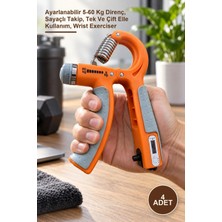 Yenilig 4 Adet Sayaçlı Bilek Güçlendirme Yayı – Ayarlanabilir 5-60 kg Direnç, Sayaçlı Takip, Tek ve Çift Elle Kullanım, Wrist Exerciser