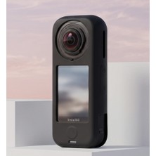 Zoli İNSTA360 X4 Air Aksiyon Kamera Uyumlu Koruyucu Silikon KILIF,X4AIR Silikon Kılıf