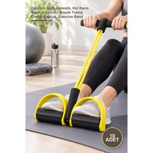 Yenilig 10 Adet Body Trimmer – Egzersiz Aleti Jimlastik, Kol Karın Kalça Çalıştırıcı, Köpük Tutma, Elastik Kauçuk, Exercise Band