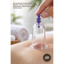 Yenilig 1000 Adet Hacamat Kupası – Tek Kullanımlık Pürüzsüz Küçük Boy Malzeme, Yüz Alın Çene Altı ve El Ayak Uygulamaları, Hijama Cupping Cup