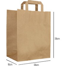 Belirtilmemiş Kraft Çanta 26*29*16 cm 25 Adet