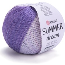Yarnart Summer Dream Renkli Pamuklu Merserize El Örgü Ipi 4306