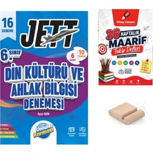 Ünlüler Karması 6.sınıf Din Kültürü 16 Lı Branş Denemesi+Maarif Defteri+Telefon Tutucu