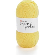Yarnart Super Perlee Sarı Ince Akrilik El Örgü Ipi 216