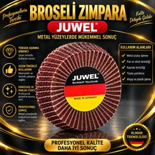 Torna Türk Bilezik Içi Broseli Zımparalar Dış Çap 50 mm (Kalınlık ve Kum Seçenekli)