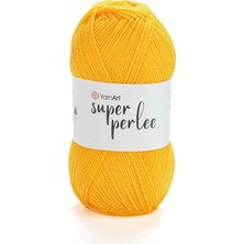 Yarnart Super Perlee Koyu Sarı Ince Akrilik El Örgü Ipi 32