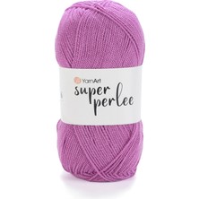 Yarnart Super Perlee Koyu Pembe Ince Akrilik El Örgü Ipi 849