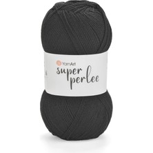 Yarnart Super Perlee Siyah Ince Akrilik El Örgü Ipi 30