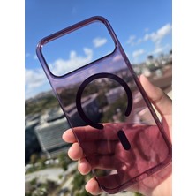 Pirok Store iPhone 18 Promax / 17 Promax Uyumlu Magsafe Sararmaz Sert Mika Ultra Ince Hafif Pc Telefon Kılıfı