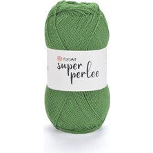 Yarnart Super Perlee Çimen Yeşili Ince Akrilik El Örgü Ipi 248
