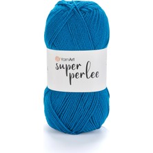 Yarnart Super Perlee Çivit Mavisi Ince Akrilik El Örgü Ipi 843