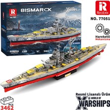Reobrix Battleship Bismarck 77051 Brick Yapım Seti