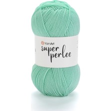 Yarnart Super Perlee Su Yeşili Ince Akrilik El Örgü Ipi 841