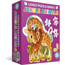 Happy Trend Toys Lovely Puzzle Jungle Animals