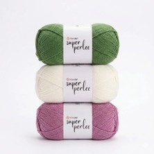 Yarnart Super Perlee Mor Ince Akrilik El Örgü Ipi 75