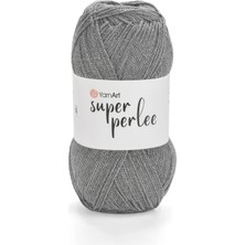 Yarnart Super Perlee Gri Ince Akrilik El Örgü Ipi 29