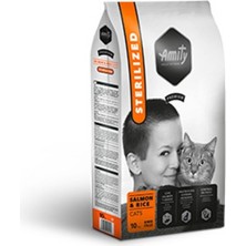 Amity Premium Kısırlaştırılmış Somonlu Kedi Maması 10 kg