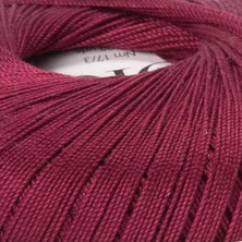 Yarnart Violet Mürdüm Koton Merserize Dantel Örgü Ipi 0112