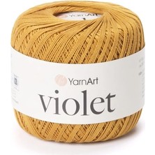 Yarnart Violet Tarçın Koton Merserize Dantel Örgü Ipi 6340