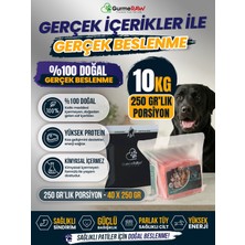GurmeRAW | Barf Plus Extra + Raw Specıal | 250 gr Porsiyonlu | Premium Çiğ Köpek Maması