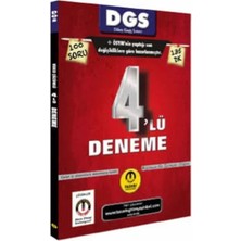 Aymora Tasarı Dgs Son Format 4 Lü Çözümlü Deneme