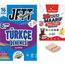 Ünlüler Karması 6.sınıf Türkçe 16 Lı Branş Denemesi+Maarif Defteri+Telefon Tutucu