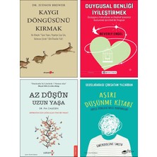 Okuyan Us Yayınevi Kaygı Döngüsünü Kırmak + Duygusal Benliğinizi Iyileştirmek + Az Düşün Uzun Yaşa Pia Callesen + Aşırı Düşünme Kitabı Gwendoline Smith / 4lü Kaygı Endişe Depresyona Karşı Çözüm Seti