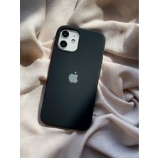 Teyin Aksesuar iphone 12/12 Pro Uyumlu Lansman Içi Kadife Silikon Telefon Kılıfı