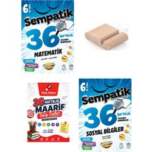 Ünlüler Karması 6.sınıf Matematik Sosyal 36 Hafta Türkçe Kazanım Denemeleri+Maarif Defteri+Telefon Tutucu