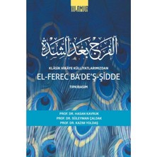 Ihlamur Kitap Klasik Hikaye Külliyatlarımızdan El-Ferec Ba'de'ş-Şidde Tıpkıbasım Cilt 2