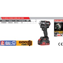 DHT 1/2 Şarjlı Somun Sıkma 800 Tork