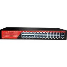 Asus Ezcool EZ-24PSF 24 Port 24XFE+2XGE Gigabit Poe Switch 320W