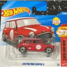 Hot Wheels Hotwheels Austin Mini Cooper S JJK94 1/64 Ölçek Tekli Arabalar