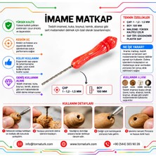 Torna Türk imame Delim Matkabı Hss Uzun Boy Ucu - 1.5 x 70 mm