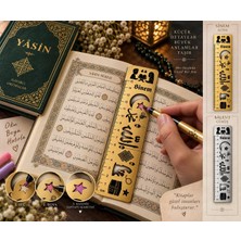 Hedef Hediyelik Kişiye Özel Yeni Nesil Kitap Ayracı Dini Semboller