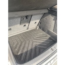 Wehhler Volkswagen Tiguan Stepnesiz Alt Kademe 2016 Araca Özel 5d Su Kanallı-Altı ve Üstü Kaymaz Taban-Gerçek Kauçuk-Kokusuz-Yumuşak Bagaj Havuzu Paspası